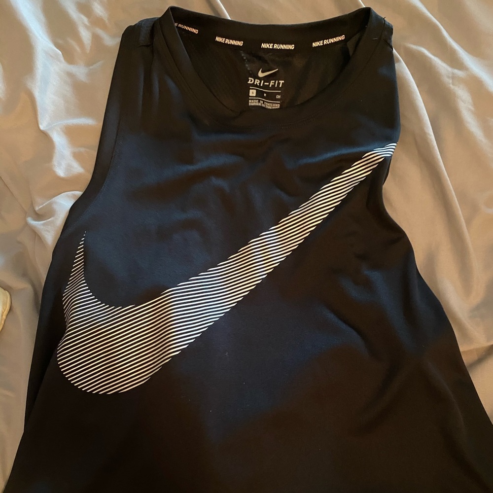 Black Nike Running Tank Top